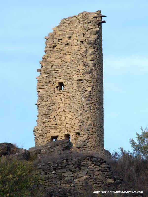 RUINAS DE TORRE AL LADO ESTE DEL BARRANCO